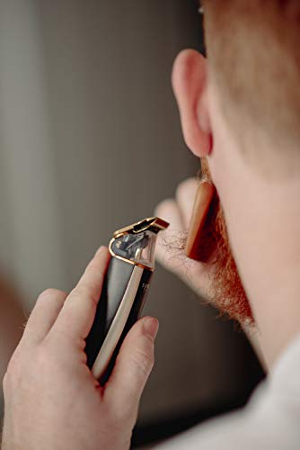 Supreme Trimmer T Shaper | Professional Barber Trimmer Hair Clippers for Men (90 Min Run Time) Cordless Hair Trimmer Zero Gapped Liner Beard Trimmer | ST5210 Gold - Image 9