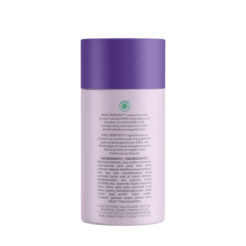 ATTITUDE Baking Soda Free Deodorant for Sensitive Skin with Oatmeal and Chamomile, EWG Verified, Aluminum Free, Plastic-Free, 3 Ounces - Image 2