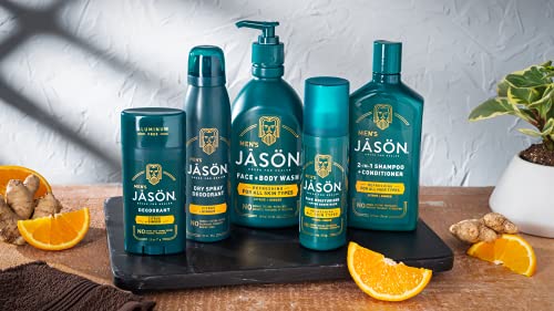 Jason Men's Refreshing 2-in-1 Shampoo and Conditioner, 12 oz - Image 4