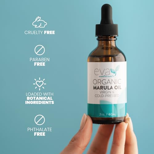Organic Marula Oil for Face and Hair, 100% Virgin Moisturizing Beauty Oil - Cold Pressed, Natural Anti-Aging Formula - Non-greasy, Unrefined, Rich in Omegas & Antioxidants - 2oz. - Image 8