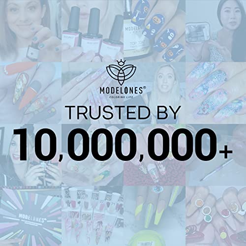 Modelones Dip Powder Clear Color, Nail Dipping Powder French Nail Art, 28+ Long-Lasting Build Powder Pro System Salon DIY at Home No Needed Lamp Cured - Image 9