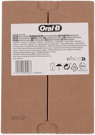 Oral-B Precision Clean Electric Toothbrush Head with CleanMaximiser Technology, Excess Plaque Remover, Pack of 12 Toothbrush Heads, Suitable for Mailbox, White - Image 9