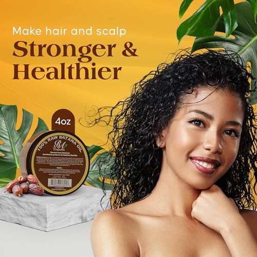 RA Cosmetics Natural Unrefined Batana Oil for Hair Growth & Repair | Nourishing Moisturizer for Damaged Hair - Strengthening Conditioner from Honduras, 4 oz - Image 2