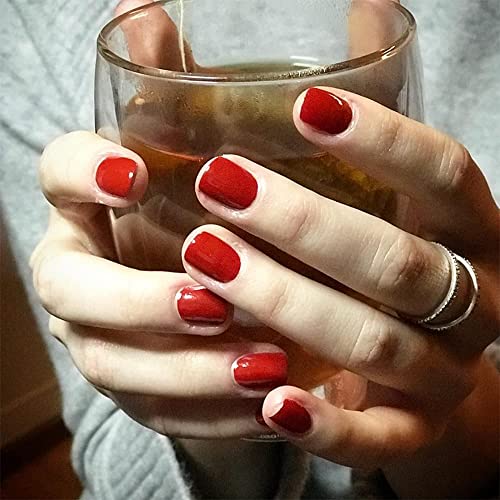 Dazzle Dry Mini Kit 4 Step System - Rapid Red, a classic true red. Full coverage cream. (5 Piece Kit / 5 Manicures) - Image 5