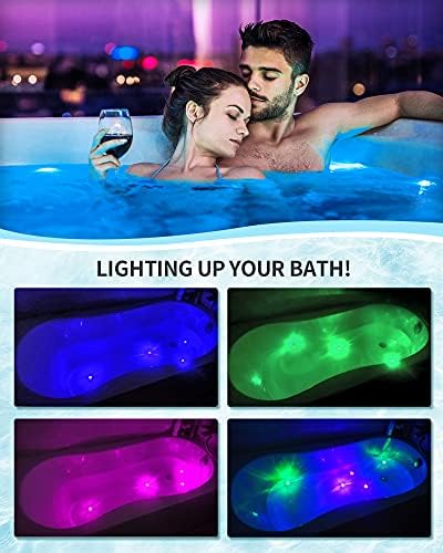 Light Up Bath Bombs with Surprise Inside, 4.23 oz Natural Bath Bombs Gift Set 6 with Essential Oils, Magnesium Large Bath Bombs for Women Relaxing Spa Bath Skin Moisturize Gifts for Women - Image 3