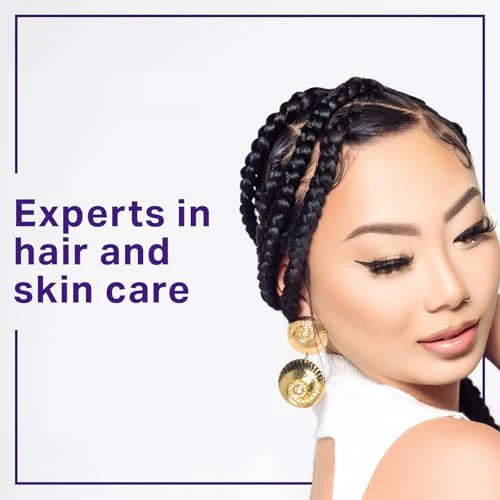 AMPRO Shine-n-Jam Magic Fingers Gel for Braids - Provides Firm Hold with Non-Greasy Shine - Strengthens Hair with Silk Proteins - Works on Any Hair Texture to Create Multiple Styles - 16 oz - Image 3