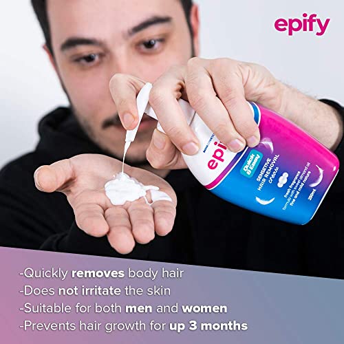 Epify Intimate Hair Removal Cream for Men and Women - Pubic, Bikini Line, Sensitive Areas - 8.45 Fl Oz - Image 2