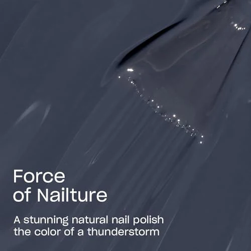 OPI Nature Strong Natural Origin Nail Polish | Opaque White, Gray & Black Crème Eco-Friendly Nail Polish | Plant Based, Vegan, Cruelty Free - Image 3