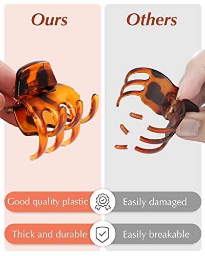 Medium Hair Clips, 18 Pcs 1.38 Inch Hair Claw Clips, No-Slip Jaw Clips for Women and Girls - Image 2