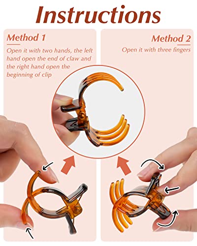 Medium Hair Clips, 18 Pcs 1.38 Inch Hair Claw Clips, No-Slip Jaw Clips for Women and Girls - Image 4