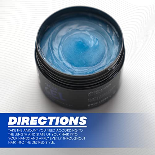L3 Level 3 Cream Gel - Provides Volume and Medium Hold - With Vitamins to Nourish and Protect Hair Level Three Mens Hair Styling Cream - Image 3