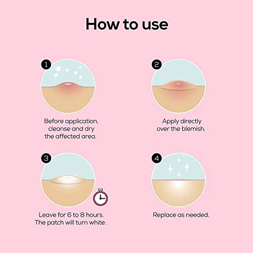 Hanhoo On the Go Blemish Patch, 108 Count, Pimple Patch Dispenser, Shrinks Pimples, Protects from Finger-picking and Dirt, Absorbs Fluid, Acne Spot Patches, Invisible Pimple Patches, Korean Skincare - Image 8