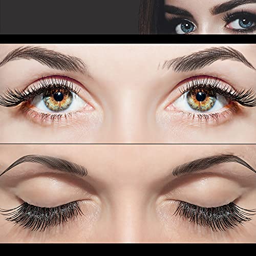 Maitys 12 Sheets 108 Pairs 4D Hair Like Waterproof Eyebrow Tattoos Stickers Temporary Transfer Brows Decal Peel off Fake Eyebrow Sticker Instant Authentic Brow Decal for Women(Vivid Style) - Image 6
