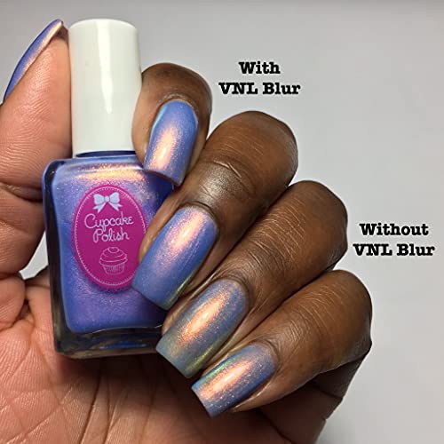 VNL Blur #1 (fair) - Visible Nail Line Neutral Base Coat Nail Polish by Cupcake Polish - Image 7