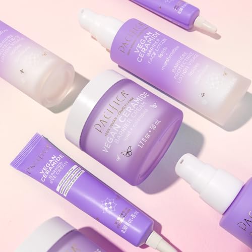 Pacifica Face Moisturizer - Vegan Ceramide Barrier Repair Face Lotion, Hydrating, For Dry Skin, Dermatologist Tested, Safe for Sensitive Skin, Fragrance Free, Vegan + Cruelty Free - Image 13