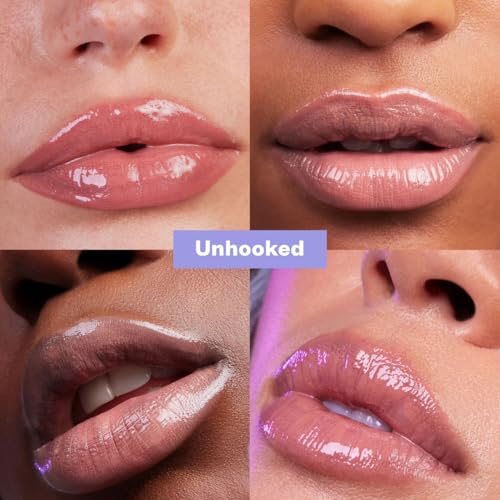 Kosas Wet Lip Oil Gloss - Hydrating Lip Plumping Treatment with Hyaluronic Acid & Peptides, Non-Sticky Finish (Unhooked) - Image 2