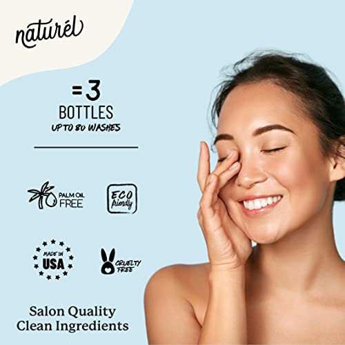 NATURL Soothe Shampoo and Conditioner Bar Set with Peppermint, Lime, and Tea Tree Oil for Dry Scalp, Dandruff Relief, Vegan, Cruelty Free, Zero Waste, Made in USA - Image 5
