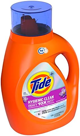 Tide Hygienic Clean Heavy 10X Duty Laundry Detergent Liquid, Spring Meadow, 24 Loads, 37 Fl Oz, He Compatible - Image 3