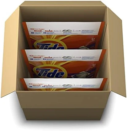 Tide PODS Laundry Detergent Soap Pods, Spring Meadow, 37 Count (Pack of 3 Bag Value Pack), Total 111 Count, HE Compatible - Image 4