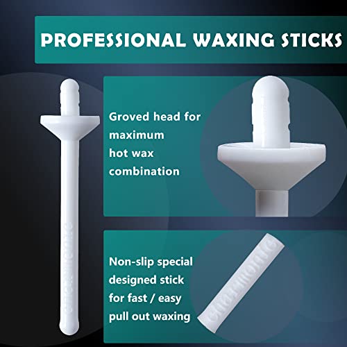 150 Pcs Wax Sticks, Nose Wax Kit Accessories, Waxing Sticks for Nostril Nasal Cleaning Ear Face Eyebrows Hair Removal for Men Women - Image 5