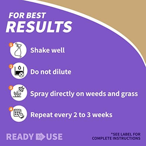 Bonide Captain Jack's Deadweed Brew, 32 oz Ready-to-Use Spray, Controls All Types of Weeds and Grasses, For Organic Gardening - Image 4