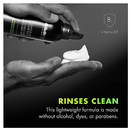 Gillette Labs Quick Rinse Lightweight Shave Foam for Men, Shaving Foam that Helps Protect the Skin, 8.1 OZ - Image 3