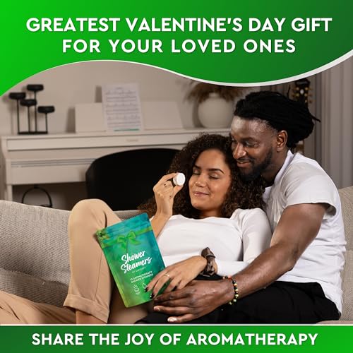 Cleverfy Shower Steamers Aromatherapy - 12 Pack of Menthol & Eucalyptus Shower Bombs with Essential Oils for Relaxation and Nasal Congestion. Valentines Day Gifts for Her and Him. - Image 2