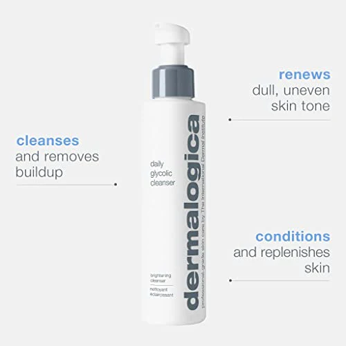 Dermalogica Daily Glycolic Cleanser, Face Wash with Glycolic Acid and AHA, Removes Buildup and Brightens Skin Tone - Image 5
