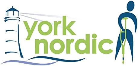 York Nordic - Spring Cushion Crutches Perfect for Sports Injuries and Travel - Heights 4'7" to 6'6" - Adjust Down to 22" for Travel - Image 9