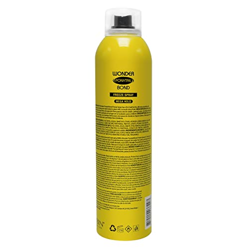 EBIN NEW YORK Wonder Ponytail Bond Freeze Spray Extra Mega Hold - Fine Hair 8oz/ 245ml | Long Lasting Hold, 24-Hour Frizz Control, Shine Enhancing, Fast-Drying, Lightweight, All Hair Types - Image 2