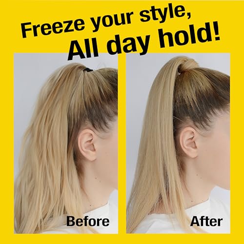EBIN NEW YORK Wonder Ponytail Bond Freeze Spray Extra Mega Hold - Fine Hair 8oz/ 245ml | Long Lasting Hold, 24-Hour Frizz Control, Shine Enhancing, Fast-Drying, Lightweight, All Hair Types - Image 6
