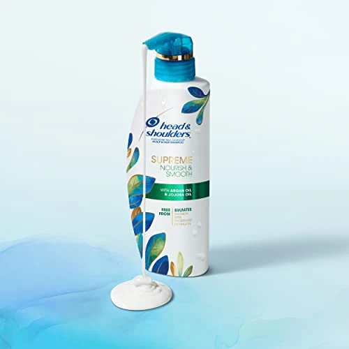 Head & Shoulders Supreme Sulfate Free Nourish & Smooth Shampoo 11.8oz - Image 5