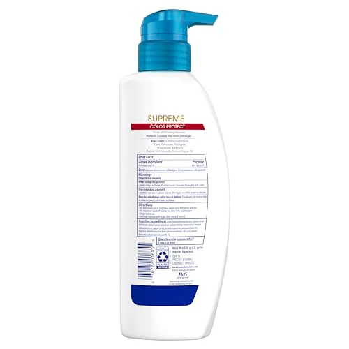 Head & Shoulders Supreme Sulfate Free Color Protect Shampoo 11.8 oz - Image 9