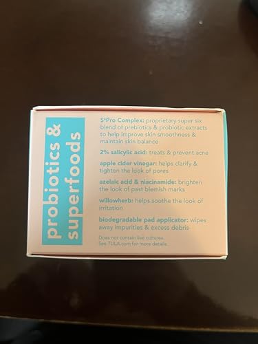 TULA Skin Care Breakout Breakthrough - Acne Maximum Strength Biodegradable Toner Pads, Non-Alcohol, Acne & Blemish Fighting, Soothes & Brightens Marks, 30 Pads - Image 7