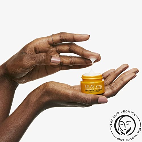 Olay Vitamin C + Peptide 24 Eye Cream, Fragrance-Free, 0.5 oz - Image 4