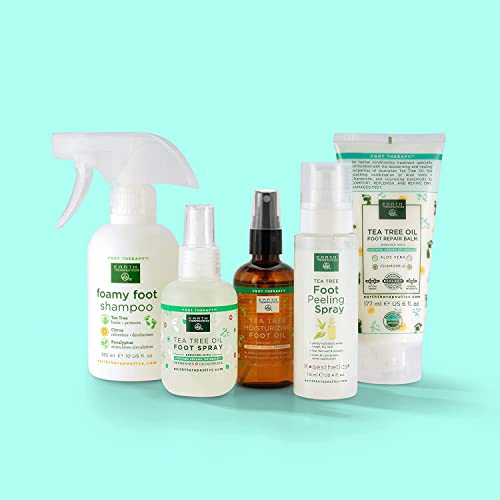 Earth Therapeutics Tea Tree Foot Peeling Spray – Convenient Spray for Buffing Away Calluses – Soothing Botanicals with Australian Tea Tree Oil – Exfoliate Dry Rough Skin - Image 5