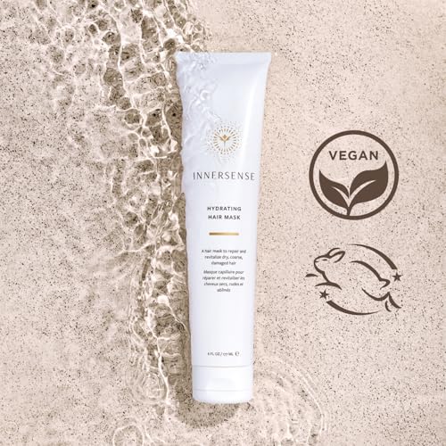 INNERSENSE Organic Beauty - Natural Hydrating Hair Mask | Non-Toxic, Cruelty-Free, Clean Haircare (6oz) - Image 3