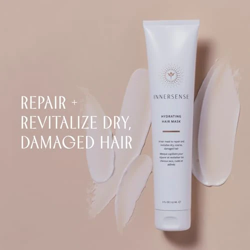 INNERSENSE Organic Beauty - Natural Hydrating Hair Mask | Non-Toxic, Cruelty-Free, Clean Haircare (6oz) - Image 4