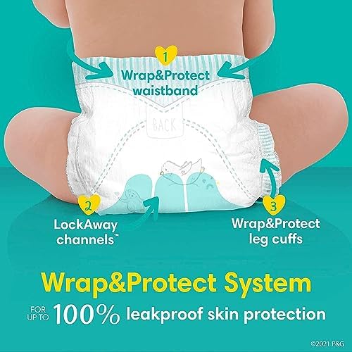 Pampers Disposable Diapers Size 5, Swaddlers 132 Count + Overnight (50 Count) - Image 2