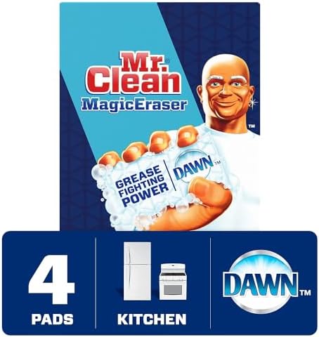 Mr. Clean Magic Eraser Kitchen White Scouring Pad, 4/Pack (51107) - Image 2