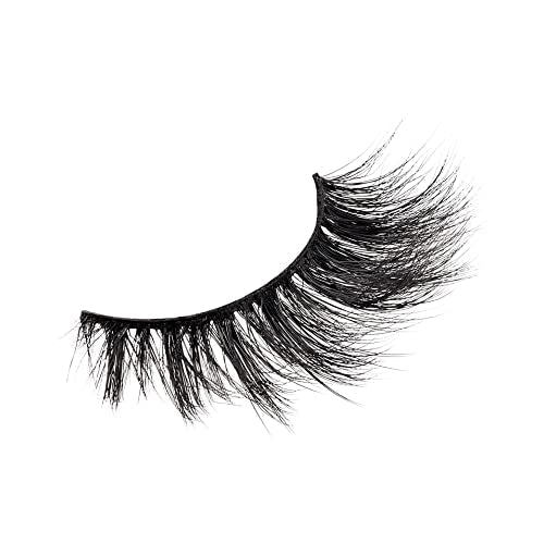 KISS Lash Couture Masterpiece Fake Eyelashes Style 02, ‘Haute Couture’, One-of-a-Kind Luxe Lash, Hand Woven Faux Mink Synthetic False Eyelashes, 1 Pair - Image 7