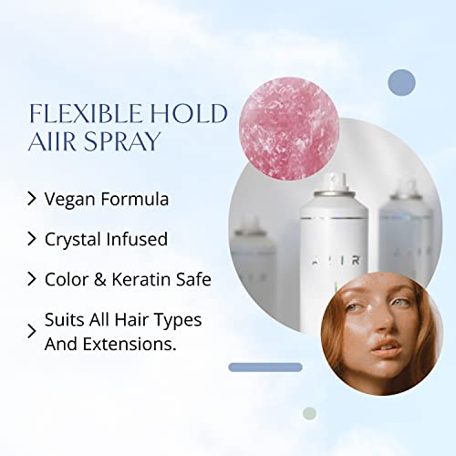 AIIR Flexible Hold Finishing Spray - Light Hold Hairspray with Soft & Touchable Finish, Enhances Style & Shine, Humidity Resistant for Fighting Frizz, 2.5 oz - Image 2