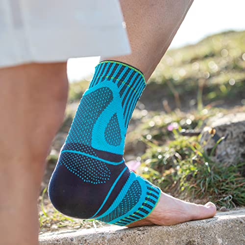 Bauerfeind Sports Achilles Support - Relieves the achilles tendon while running, jumping, and moving - All White, Large - Image 5