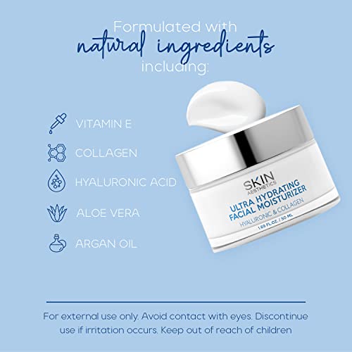 Hyaluronic Acid & Collagen Face Moisturizer - Anti-Aging, Ultra Hydrating, Fine Lines & Wrinkles Treatment - Dermatologist Tested Korean Skincare - Clean Beauty, Cruelty-Free - 1.69 oz - Image 6