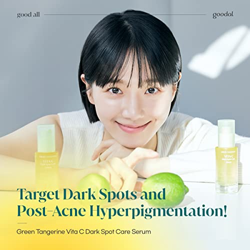 Goodal Green Tangerine Vitamin C Serum for Sensitive Skin | Anti-Aging, Acne Scars, Fine Lines, Hyperpigmentation, and Dark Circles Treatment (40ml, 1.41 fl oz) - Image 2
