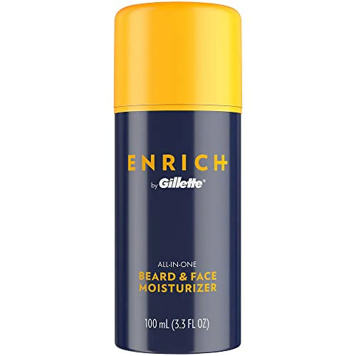Gillette Enrich Beard & Face Moisturizer for Men - 3.3 fl oz