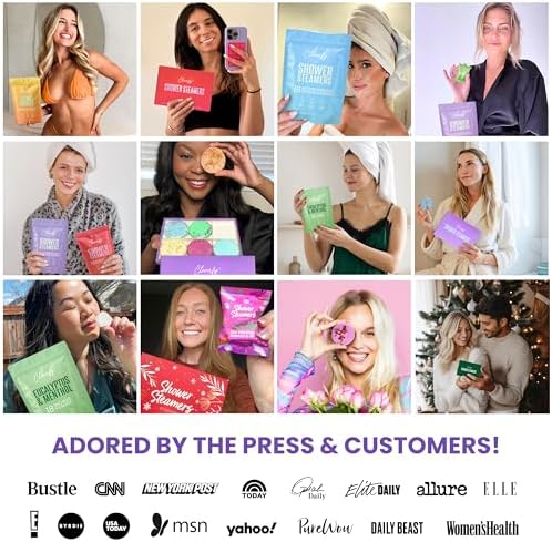 Cleverfy Shower Steamers Aromatherapy - Lavender 18 Pack of Shower Bombs with Essential Oils. Self Care Birthday Gifts for Women and Valentines Day Gifts for Her and Him. - Image 8