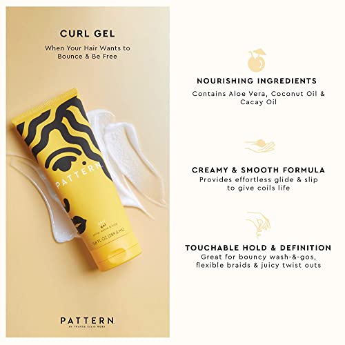 PATTERN Beauty by Tracee Ellis Ross Curl Gel, 3 Fl Oz, Travel Size, Best for Curlies, Coilies and Tight-Textured, 3a to 4c - Image 2
