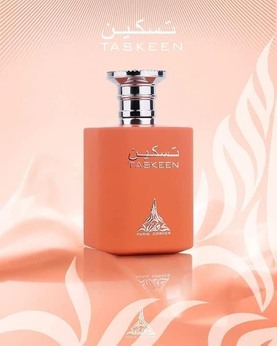 Paris Corner Taskeen Peach Tea Perfume Edp 3.4 Fl Oz - Fruity Unisex Fragrance for Men and Women - Image 4