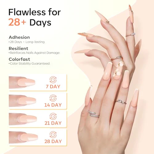 Modelones Cover Nude Blush Acrylic Powder, 4.23oz/120g Acrylic Powder Large Capacity Professional Acrylic Nail Powder Polymer for 3D French Nail Manicure Extension Nail Carving - Image 4
